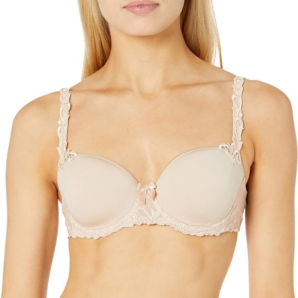 Simone Perele Andora 3D Molded-Cup Bra: French T-Shirt Bra Style 32C NWT